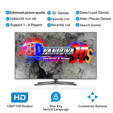 Load image into Gallery viewer, RegiisJoy 5000 in 1 Wireless Pandora Box 30S Bluetooth Arcade Game Console for PC & Projector & TV, 2-4 Players, 1280X720, 3D Games, Search/Hide/Save/Load/Pause Games, Favorite List
