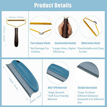 Load image into Gallery viewer, Lint Roller, Lint Rollers for Pet Hair,Lint Cleaner Clothes Fabric Shaver Beech Wood Handle Pet Hair Remover for Couch Reusable Dog Hair Carpet Scraper Shaver for Sweater No More Lint Fluff