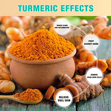 Load image into Gallery viewer, Turmeric Facial Mask,Turmeric Mud Mask with Vitamin C Kaolin Clay and Turmeric for Radiant Skin,Organic Turmeric Face Mud Mask for Deep Cleansing Blackheads and Acnes Control (4 oz)