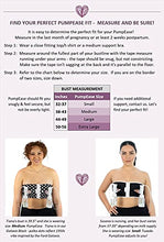 Load image into Gallery viewer, PumpEase Hands Free Pumping Bra | Snugabell Adjustable and Comfortable Pumping Bra Made with Spandex Technical Fabric, Supports 2 Breast Pumping Bottles & Flanges | Black & White - S
