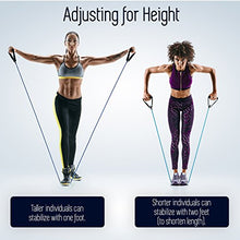 Load image into Gallery viewer, Resistance Bands - Tension Band Set for Weights Exercise, Fitness Workout - Heavy Resistant - Comes with Door Anchor Attachment, Legs, Ankle Straps and Carry Case