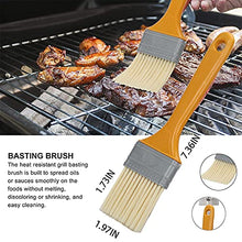 Load image into Gallery viewer, PAUL MAIER Grill Tool Set Including Filet Knife with Scabbard, Multi-Function Heavy-Duty Scissors, Barbecue Tongs, Barbecue Brush2 ,Wooden Handle Barbecue Needle10, Waterproof Storage Bag