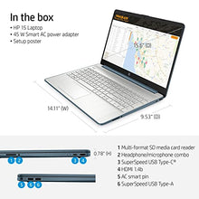 Load image into Gallery viewer, Newest 2022 HP 15.6" FHD Micro-Edge Laptop, AMD Ryzen 5 5500U 6-core(Beat i7-1160G7, up to 4GHz), 16GB RAM, 512GB PCIe SSD, AMD Radeon Graphics, WiFi, HDMI, Fast Charge, Windows 11, w/3in1 Accessories