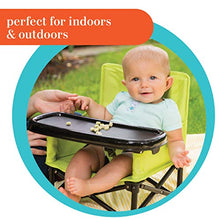 Load image into Gallery viewer, Summer Pop ‘n Sit Booster Seat, Green – Booster Chair for Indoor/Outdoor Use – Fast, Easy and Compact Fold , Can be Used as a Portable Highchair – For 6 months to 4 years (up to 37 pounds)