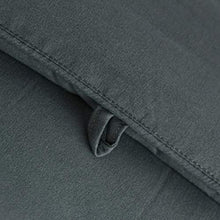 Load image into Gallery viewer, GrLeaf All-Season Quilted Down Alternative Dark Grey Comforter for Queen Size Bed - Fluffy Breathable Duvet Insert Soft Bedding - Hypoallergenic Warm Reversible Comforter with Corner Tabs,88×88 inches