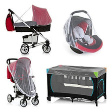Load image into Gallery viewer, Mosquito Net, V-FYee Bug Net for Baby Strollers Infant Carriers Car Seats Cradles (White)