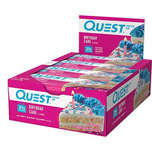 Load image into Gallery viewer, Quest Nutrition Birthday Cake - High Protein, Low Carb, Gluten Free, Keto Friendly, 12 Count