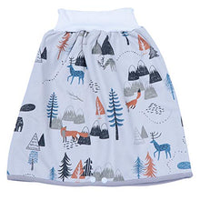 Load image into Gallery viewer, TomaiBaby Potty Training Pants Comfortable Cotton Underwear Diaper Skirt Toddler Soft Printing Training Underwear Waterproof Underwear for Newborn Baby M