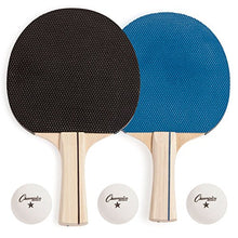 Load image into Gallery viewer, Champion Sports Anywhere Table Tennis: Ping Pong Paddles, Balls, and Portable Net & Post Set To Go