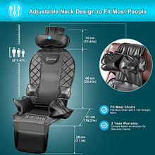 Load image into Gallery viewer, Sotion Back Massager with Air Compress & Heat, Vibrating Massage Chair Pad for Home or Office Use ,Height Adjustable Massage Seat Helps Relieve Stress and Fatigue for Neck, Back, Waist and Hips