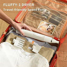 Load image into Gallery viewer, uahpet Pet Dryer for Dog, Portable Handheld Pet Grooming Hair Dryer Less Noise Dog Blow Dryer with NTC Smart Temperature Control High Velocity Pet Force Dryer for Household Travel Camping