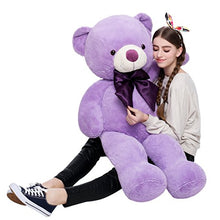 Load image into Gallery viewer, Toys Studio Giant Teddy Bear Plush Stuffed Animals for Girlfriend or Kids 47 Inch, (Purple)