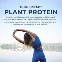 Load image into Gallery viewer, Tony Horton PowerLife High Impact Plant Protein Powder with 3000 MG of HMB, Plant-Based, No Sugar Added, Vegan, Keto Friendly, Non-GMO (Chocolate)