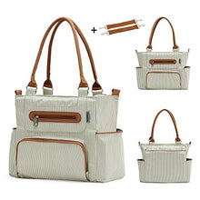 Load image into Gallery viewer, SoHo Grand Central Station Diaper Bag 7Pc, Striped