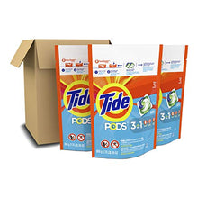Load image into Gallery viewer, Tide PODS Liquid Laundry Detergent Pacs, Clean Breeze, 3 Bag Value Pack, 111 Count, HE Compatible