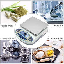 Load image into Gallery viewer, CGOLDENWALL High Precision Lab Analytical Electronic Balance Digital Precision Scale Laboratory Precision Weighing Electronic Scales Balance Jewelry Scales Gold Balance Kitchen Scales (5000g, 0.01g)