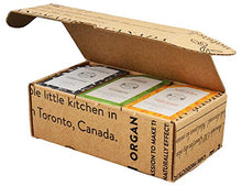 Load image into Gallery viewer, Crate 61 "For Him" Soap 6-Pack Box Set, 100% Vegan Cold Process Bar Soap, scented with premium essential oils and natural flavors, for men and women, face and body, alpine & spice, eucamint, tango mango, oatmeal shea, patchouli lime, activated charcoal