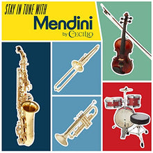 Load image into Gallery viewer, Mendini By Cecilio Eb Alto Saxophone - Case, Tuner, Mouthpiece, 10 Reeds, Pocketbook - Black & NickelE Flat Musical Instruments