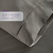 Load image into Gallery viewer, Hotel Luxury Bed Sheets Set 1800 Series Platinum Collection Softest Bedding, Deep Pocket,Wrinkle & Fade Resistant (Queen,Gray)