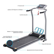 Load image into Gallery viewer, Electric Folding Treadmill, Compact Exercise Treadmills for Home Office Gym Small Spaces, Running Machine for Running and Walking w/LCD Display, Electric Motorized Running Machine