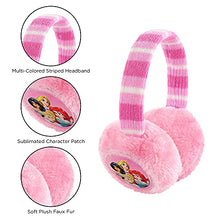 Load image into Gallery viewer, Disney Toddler Winter Earmuffs and Kids Gloves, Princess Ear Warmers, Pink, Little Girls, Ages 4-7