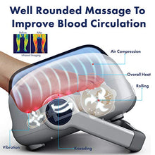 Load image into Gallery viewer, Miko Foot Massager Shiatsu Machine With Multi-Pressure Settings, Vibration, Deep-Kneading, Heat and Wireless Remote- Alleviate Discomfort From Plantar Fasciitis, Neuropathy, Diabetes Fits Up To Size15