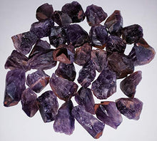 Load image into Gallery viewer, 2pc Set Super 7 Raw Natural Crystals Aka: Amethyst w/Cacoxenite Medium Healing Gemstone Specimens from Brazil