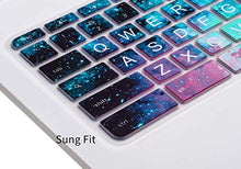 Load image into Gallery viewer, Keyboard Cover for Lenovo IdeaPad 3 11.6 Chromebook, Chromebook C330 C340 11.6, 11.6" Chromebook 100E 300E 500E N20 N21 N22 N23, Lenovo Chromebook Cover Skin, Galaxy