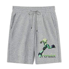 Load image into Gallery viewer, JIOJSDS Men Peridot-Crystal-Gems-Yellow-Hair- Shorts Retro Gym Athletic Shorts