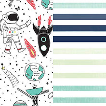 Load image into Gallery viewer, The Honest Company - Super Club Box, Clean Conscious Diapers, Space Travel + Classic Stripes, Size 4, 120 Count (Packaging May Vary)