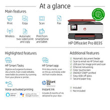 Load image into Gallery viewer, HP OfficeJet Pro 8035 All-in-One Wireless Printer - Includes 8 Months of Ink, HP Instant Ink, Works with Alexa - Coral (4KJ65A)