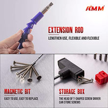 Load image into Gallery viewer, AMM 32-piece Magnetic screwdriver sets with storage case,Containsslotted, star, square, Philips screwdriver bits other practical tools,The best tool gift for a man