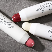 Load image into Gallery viewer, Julep It's Balm Lip Balm Crayon Trio, Full-Coverage Lipstick & Lip Moisturizer with Semi Gloss Finish Iridescence, Nectar Pink Crème, Cherry Wood Crème