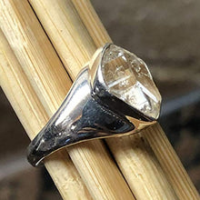 Load image into Gallery viewer, Natural Herkimer Diamond 925 Solid Sterling Silver Unisex Ring Size 7.75