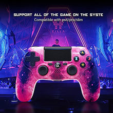 Load image into Gallery viewer, Wireless Controller for PS4,Excellent Performance Double Shock Gamepad Compatible with Playstation 4/Pro/Slim with Headset Jack, Touch Pad, Motion Control - Pink