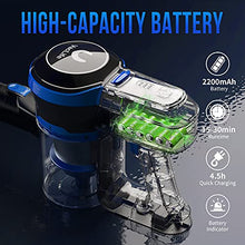 Load image into Gallery viewer, VacLife Stick Vacuum Cleaner, 4-in-1 Cordless Vacuum Cleaner for Hard Floors, Carpets & Hair, Cordless Stick Vacuum Cleaner with Headlight & Quadruple Filtration