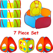Load image into Gallery viewer, Playz Ball Pit, Play Tent and Tunnels for Kids, Gift for Toddler Boys & Girls, Best Birthday Gift for 3 4 5 6 7 8 Year Old, Pop Up Baby Play Toy, Indoor & Outdoor Use as Portable Play Center