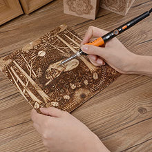 Load image into Gallery viewer, Wood Burning Kit,72 pcs Wood Burning Tool with Adjustable Temperature 200~450°C, Wood Burner Tools Set with Pyrography Pen for Embossing Carving DIY Adults Crafts Beginners