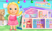 Load image into Gallery viewer, Sweet Baby Girl Doll House - Play, Care & Bed Time