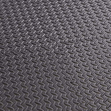 Load image into Gallery viewer, BalanceFrom Puzzle Exercise Mat with EVA Foam Interlocking Tiles (Black) (24 Peices Tiles)