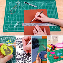 Load image into Gallery viewer, anezus Self Healing Sewing Mat, 12inch x 18inch Rotary Cutting Mat Double Sided 5-Ply Craft Cutting Board for Sewing Crafts Hobby Fabric Precision Scrapbooking Project