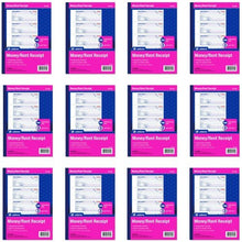 Load image into Gallery viewer, Adams Money and Rent Receipt Book, 3-Part, Carbonless, White/Canary/Pink,7 5/8" x 10 7/8", 100 Sets per Book (TC1182) (12 Pack)