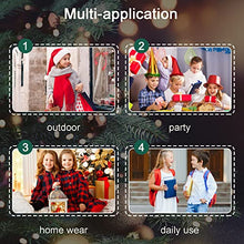 Load image into Gallery viewer, Zanie Kids Toddler Christmas Dress Little Girls’ Sweater Dresses Xmas Long Sleeve Ribbed Knit Party Dress, Red, 7-8 Years