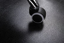Load image into Gallery viewer, Office Chair Mat for Hardwood and Tile Floor, Black, Anti-Slip, Non-Curve, Under the Desk Mat Best for Rolling Chair and Computer Desk, 47 x 35 Rectangular Non-Toxic Plastic Protector, Not for Carpet