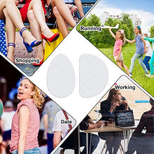 Load image into Gallery viewer, 9 Pcs Large Self Adhesive Nonslip Shoe Pads Anti Slip Shoe Grip Sticker Shoe Sole Protectors for High Heels, Rubber Silicone Resistant High Heels Shoe Sole Cover