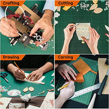 Load image into Gallery viewer, anezus Self Healing Sewing Mat, 12inch x 18inch Rotary Cutting Mat Double Sided 5-Ply Craft Cutting Board for Sewing Crafts Hobby Fabric Precision Scrapbooking Project