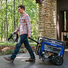 Load image into Gallery viewer, Westinghouse WGen9500 Heavy Duty Portable Generator - 9500 Rated Watts & 12500 Peak Watts - Gas Powered - Electric Start - Transfer Switch & RV Ready - CARB Compliant