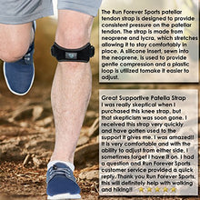 Load image into Gallery viewer, Patella Strap Knee Brace Support for Arthritis, ACL, Running, Basketball, Meniscus Tear, Sports, Athletic. Best Knee Brace for Hiking, Soccer, Volleyball & Squats (1 Pack)