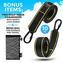 Load image into Gallery viewer, Tree Swing Straps Hanging Kit - Two 10ft Straps, Holds 2800 lbs (SGS Certified), Fast & Easy Way to Hang Any Swing