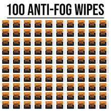 Load image into Gallery viewer, Care Touch Anti Fog Wipes for Glasses, 100 Individually Wrapped Antifog Lens Wipes